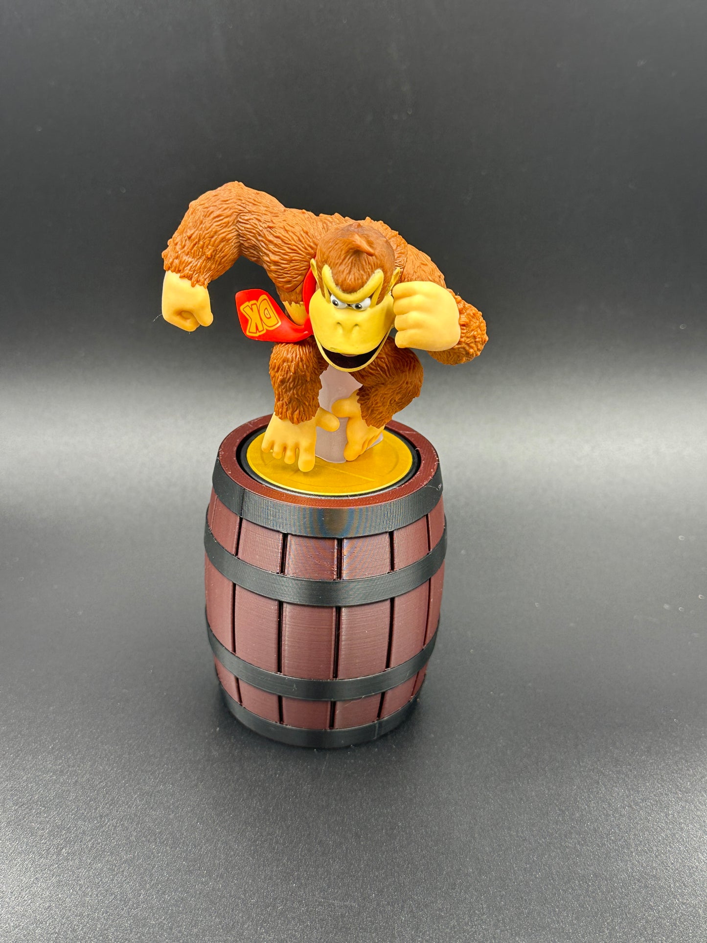 DK Barrel Amiibo Stand
