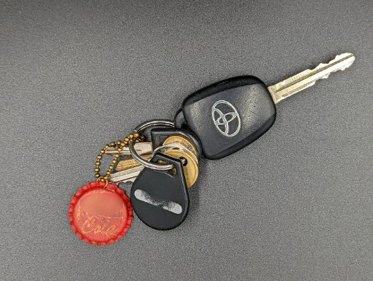 Fallout Cap Keychain