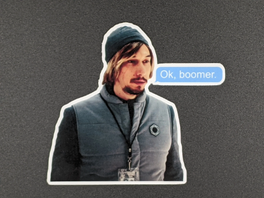 Ok Boomer Sticker