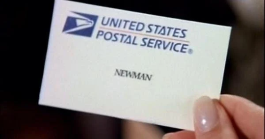 Newman's Business Card