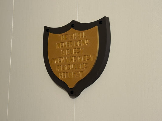Krusty Towers Sign