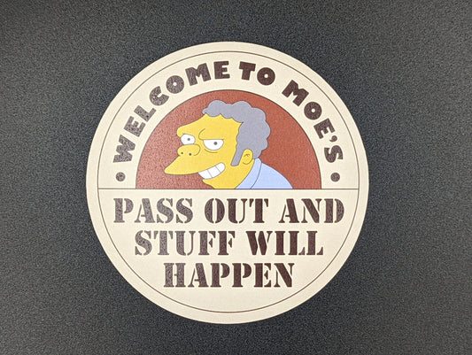 Moe's Tavern Coaster Set