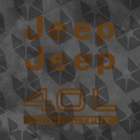 YJ Stock Decals