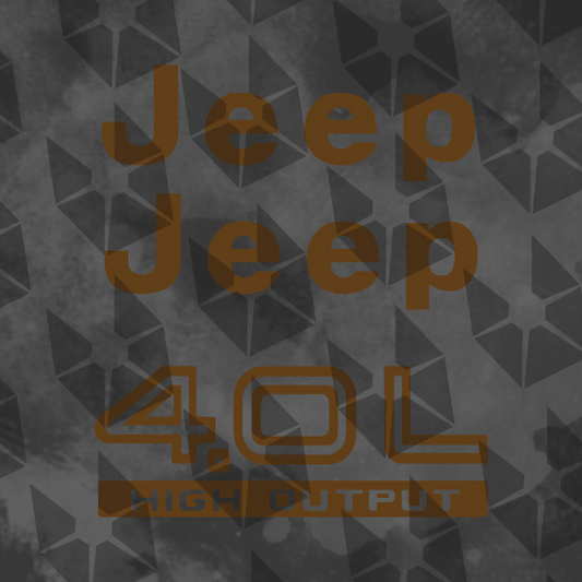 YJ Stock Decals
