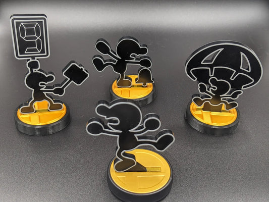 Game & Watch Amiibo Bases